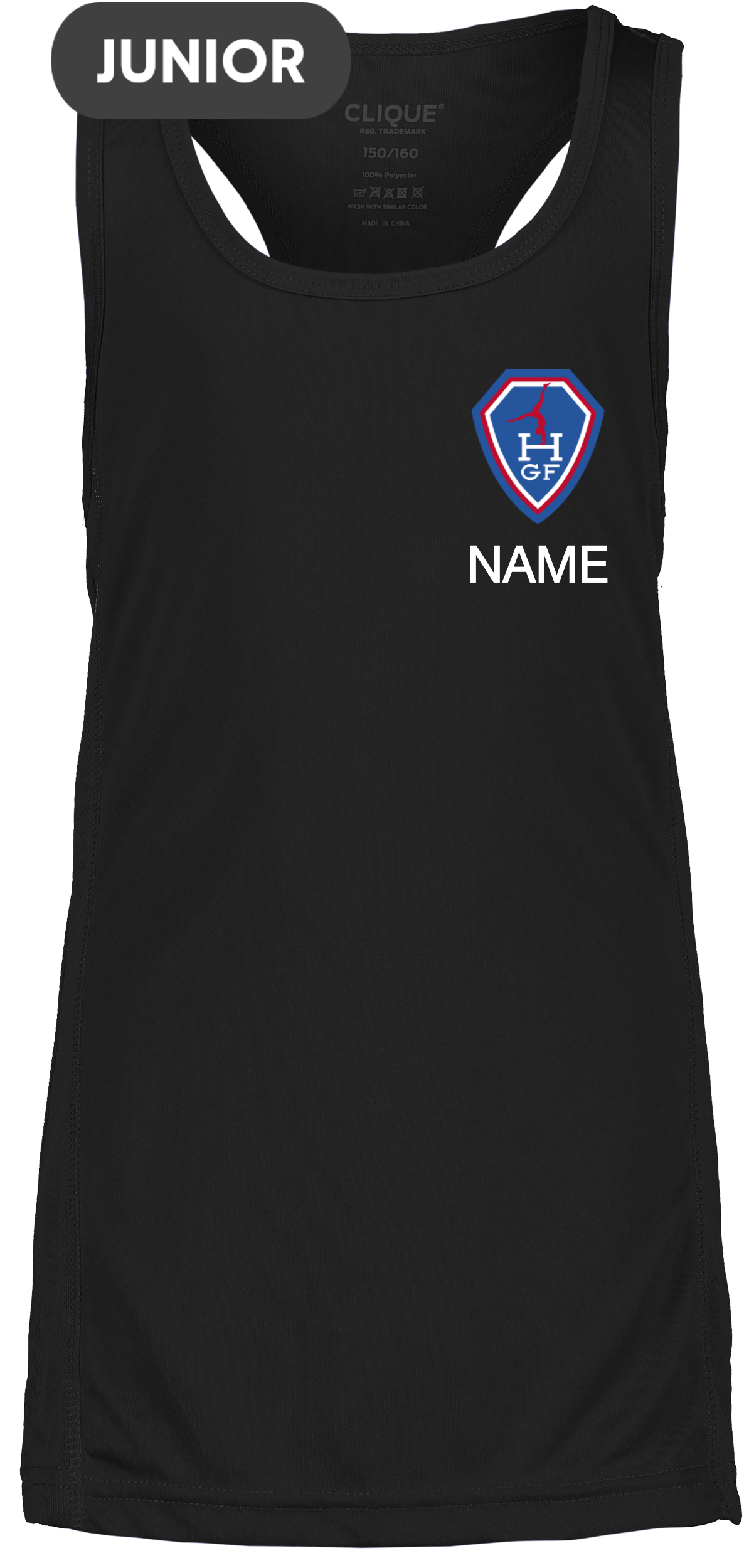 
CLIQUE, 
Active Tanktop Jr, 
Detail 1
