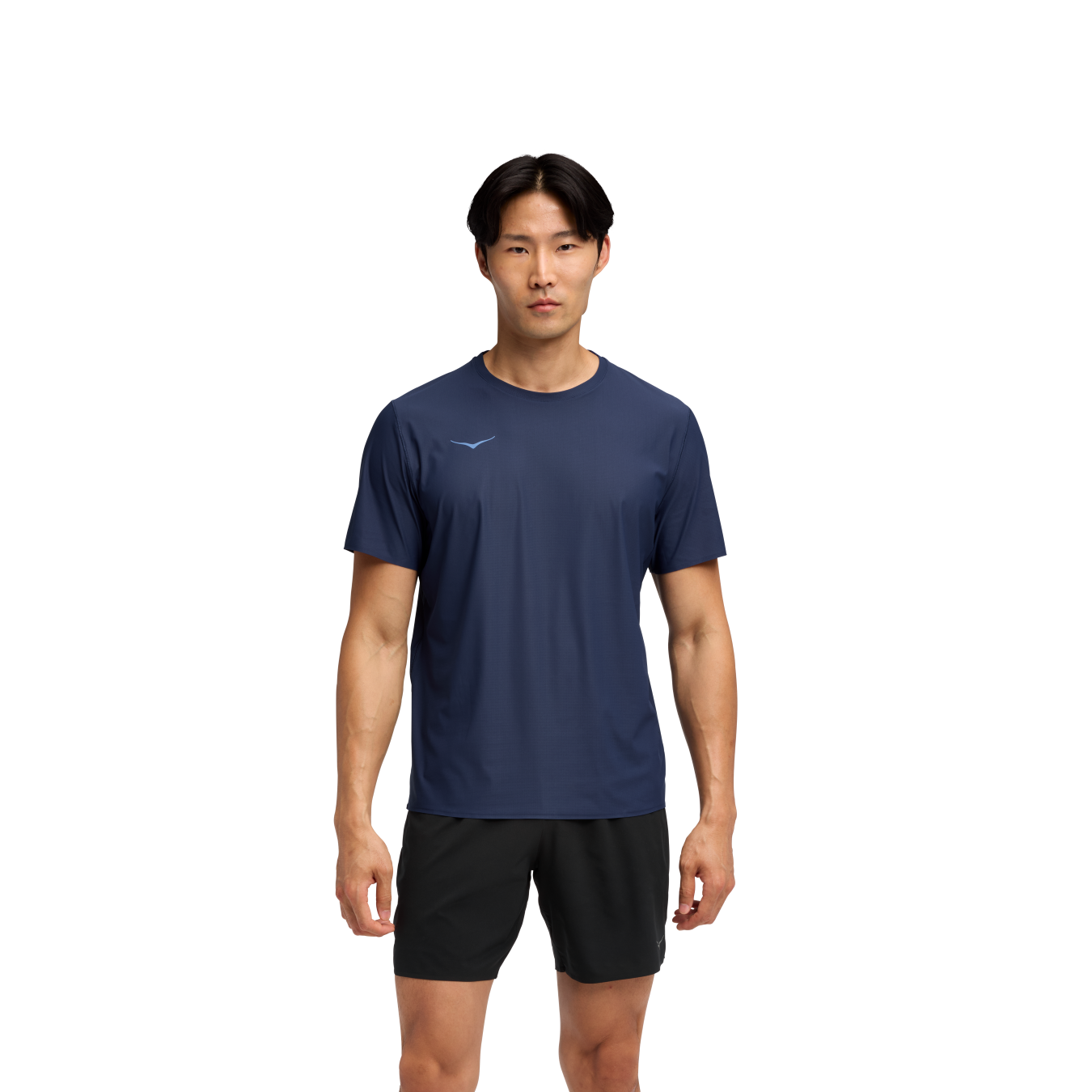 
HOKA, 
M&nbsp;Airolite Run&nbsp;Short&nbsp;Sleeve, 
Detail 1
