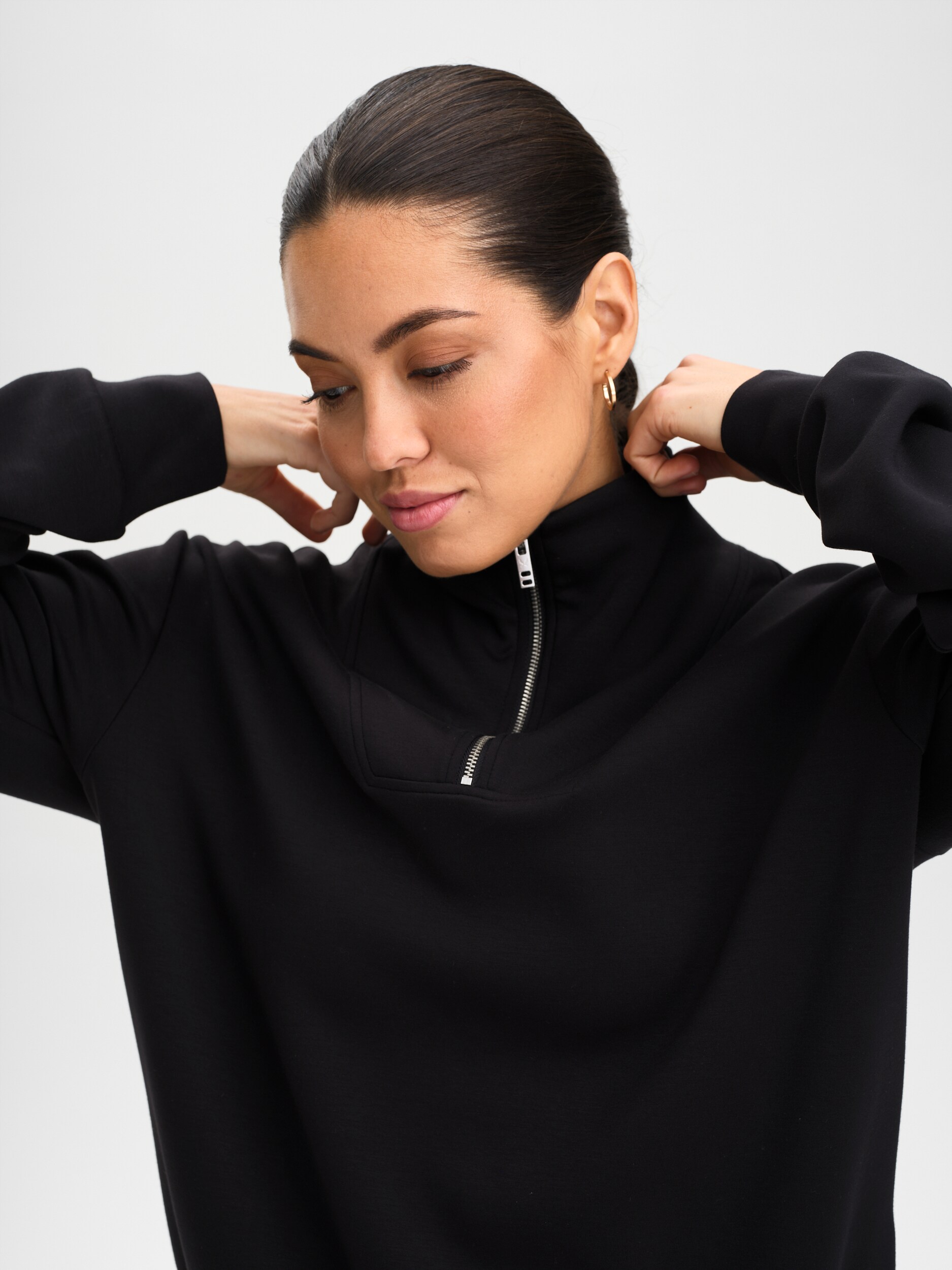 SOC, W SOFT HALF ZIP