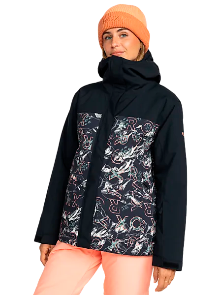 385689103101 ROXY W Galaxy Jacket 385689103101 ROXY W Galaxy Jacket Model01 Detail