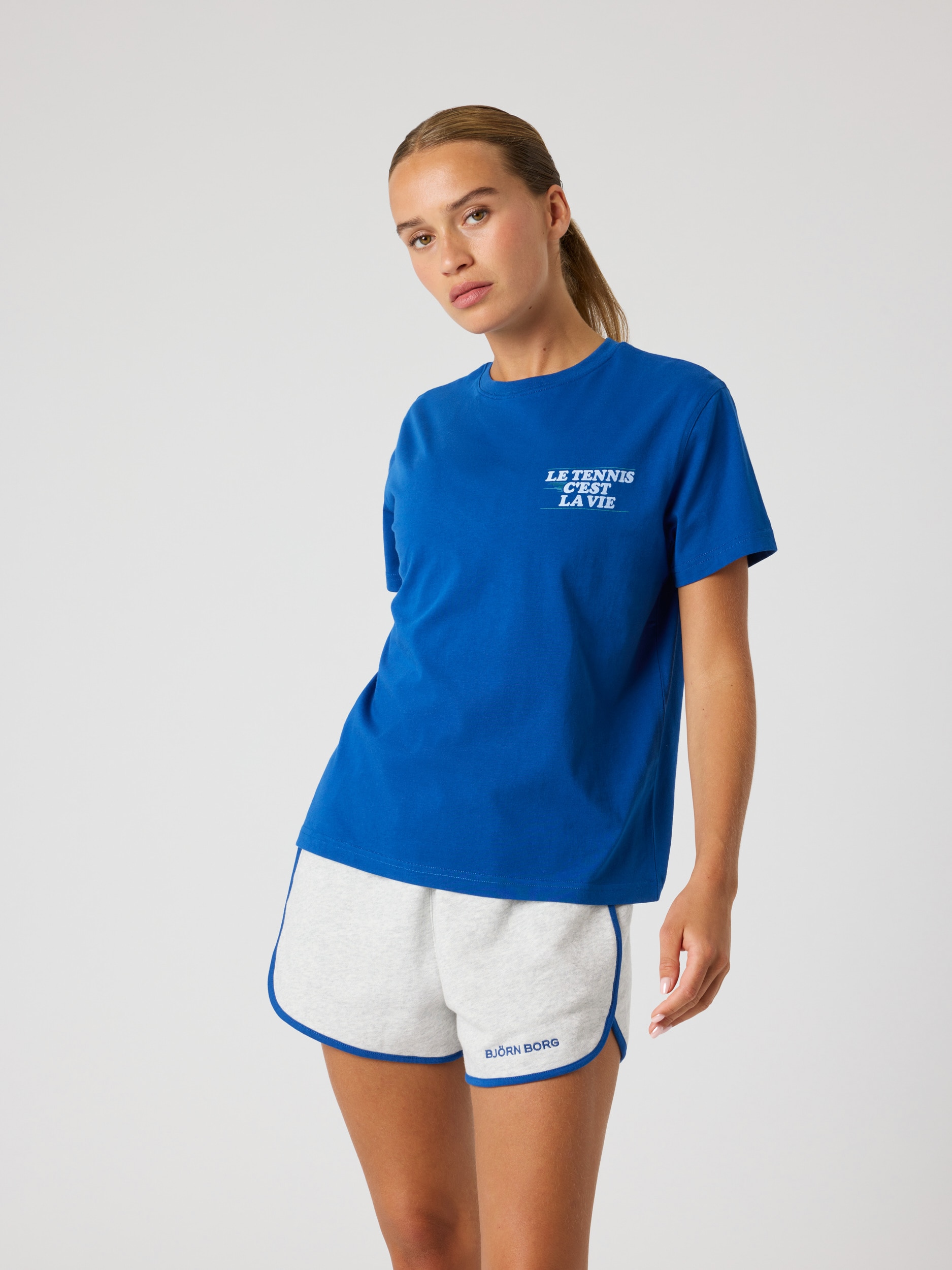 
BJ&Ouml;RN BORG, 
W COTTON T-SHIRT, 
Detail 1
