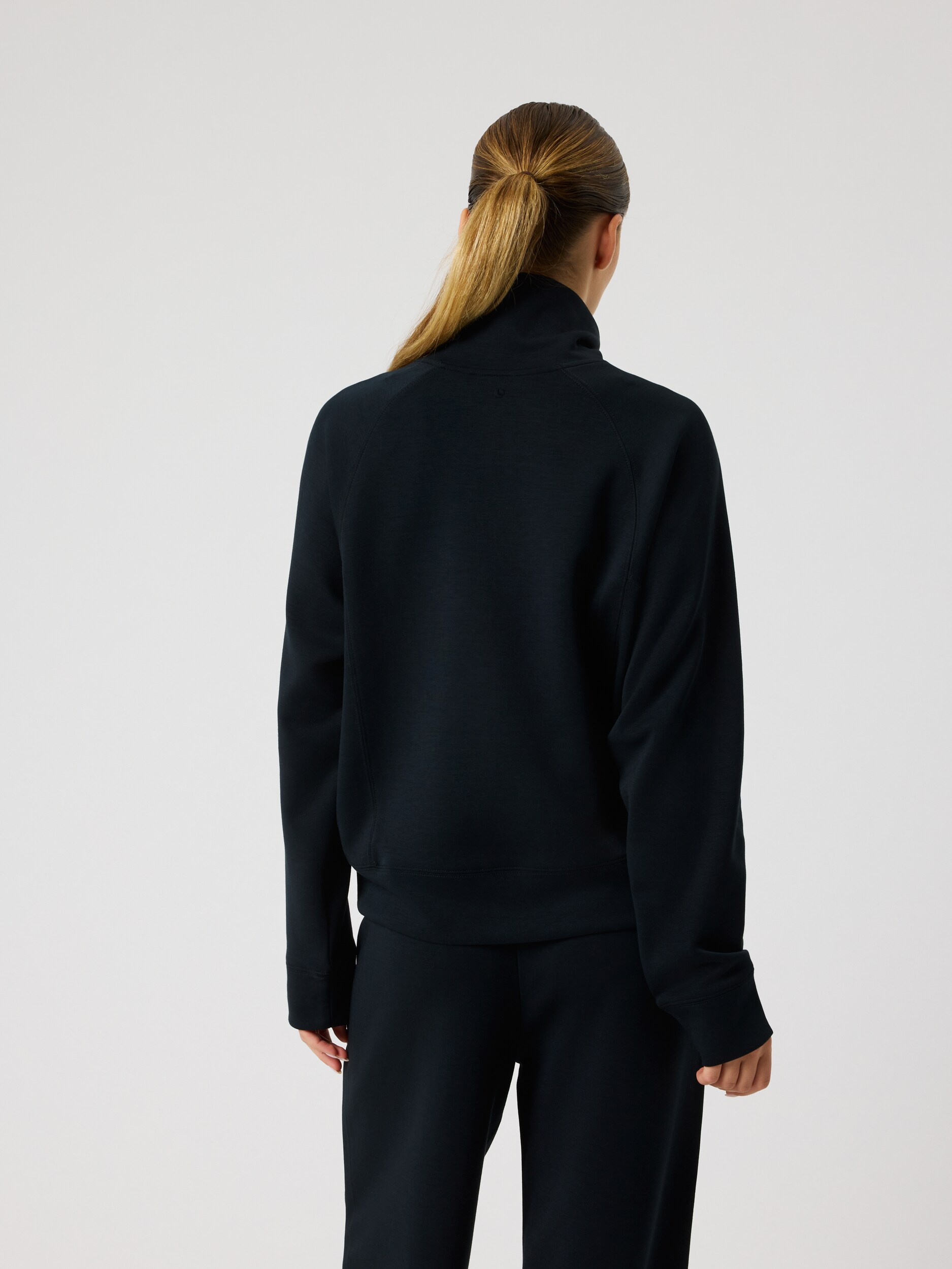 BJ&Ouml;RN BORG, W STUDIO SOFT HALFZIP SWEATSHIRT