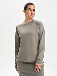 W SOFT SCUBA CREW - DARK BEIGE Model01 Small1x1
