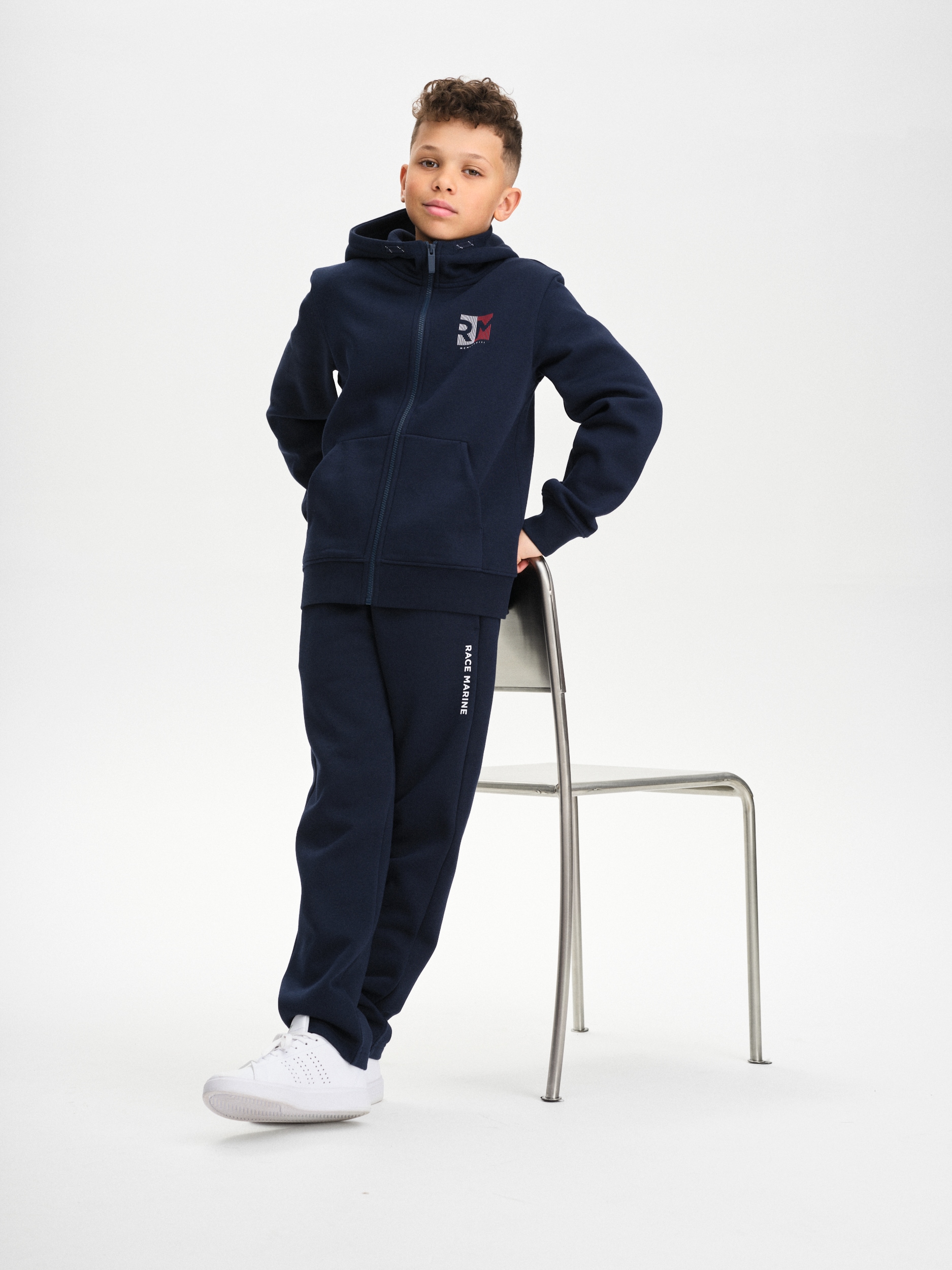 RACE MARINE, J RACE ZIP HOOD