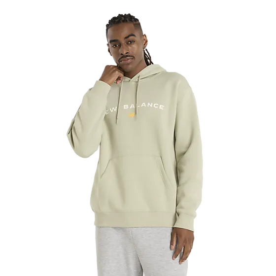 399645102102 NEW BALANCE M Reimagined Fleece Graphic Hoodie 399645102102 NEW BALANCE M Reimagined Fleece Graphic Hoodie Model01 Detail