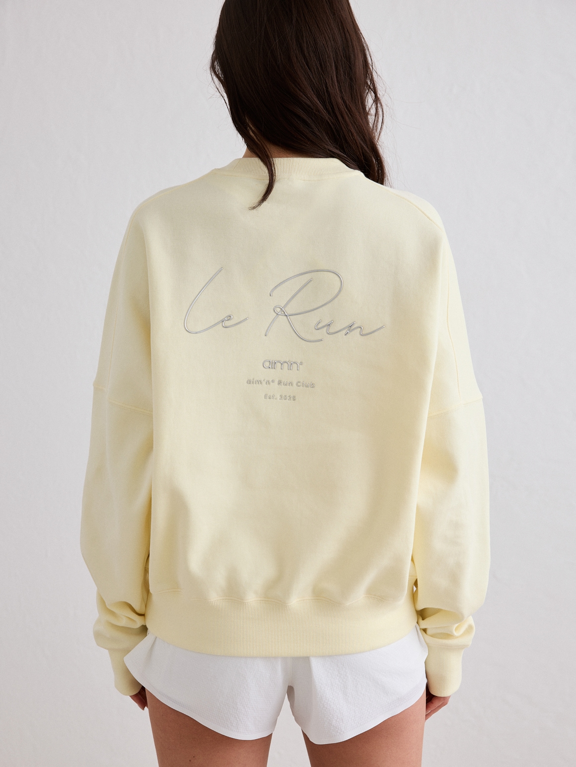 AIM&acute;N, W LE RUN RUNNING SWEATSHIRT