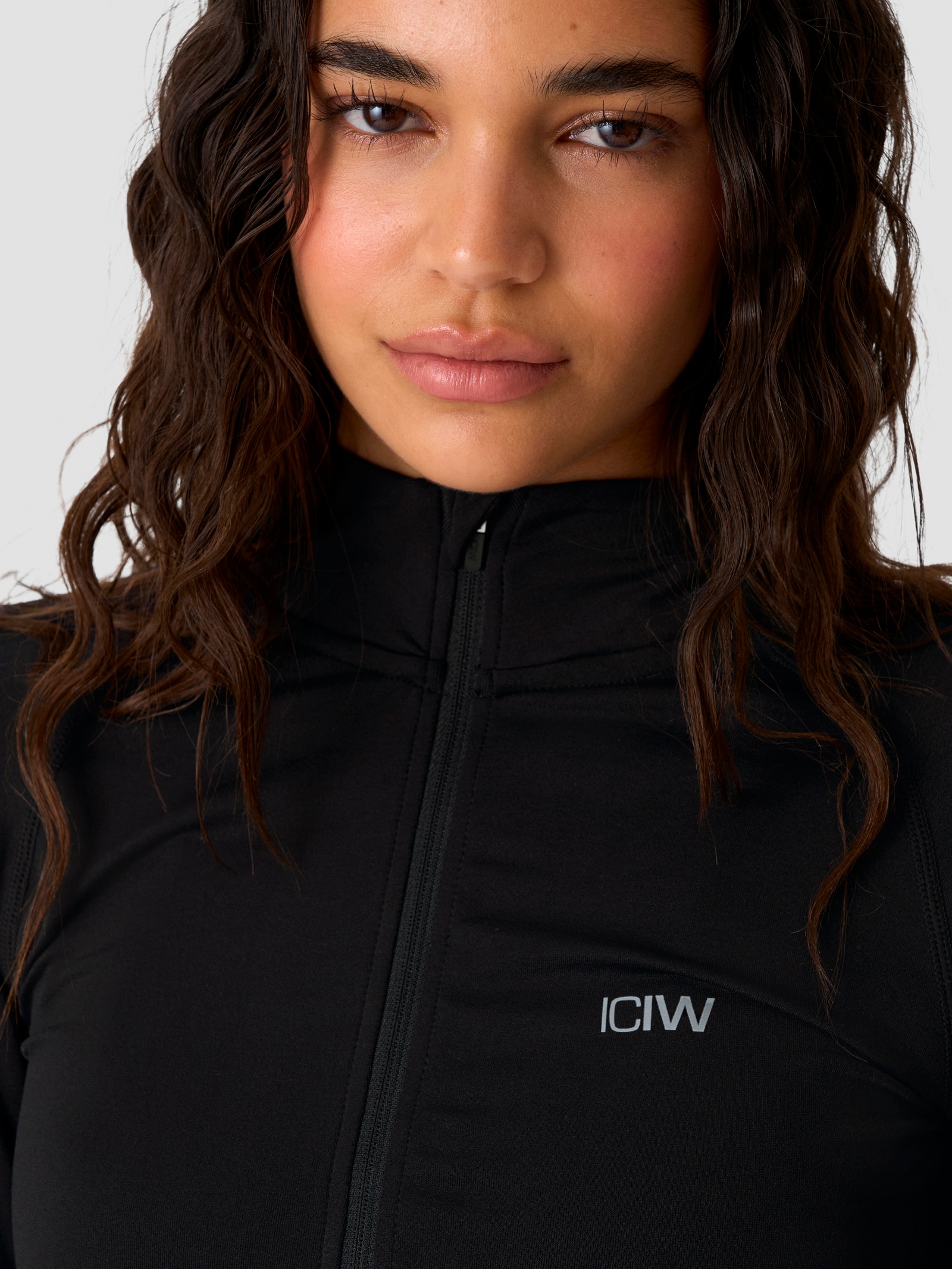 ICANIWILL, DEFINE SEAMLESS 1/2 ZIP W