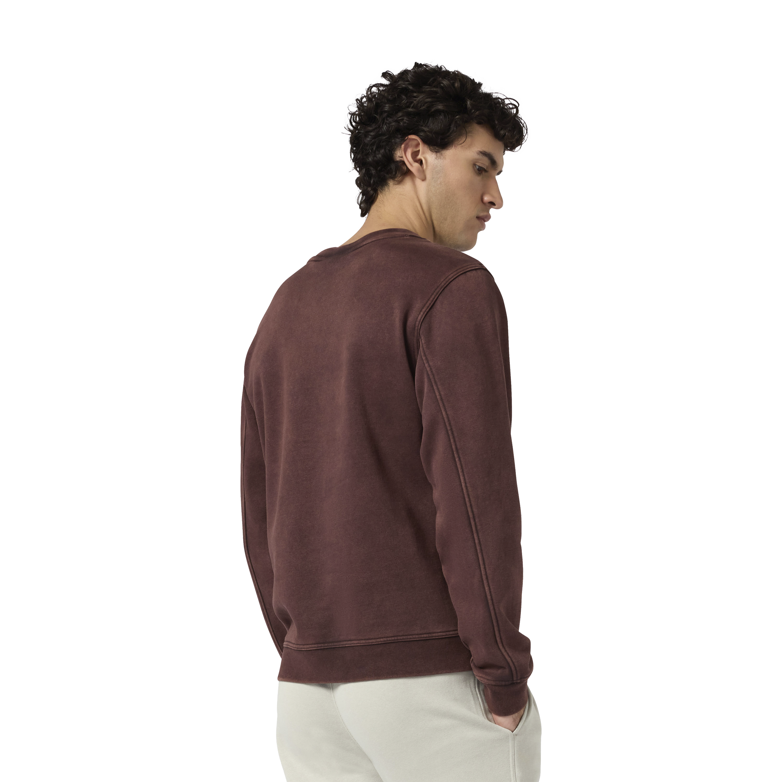 CHAMPION, M Washed Crewneck