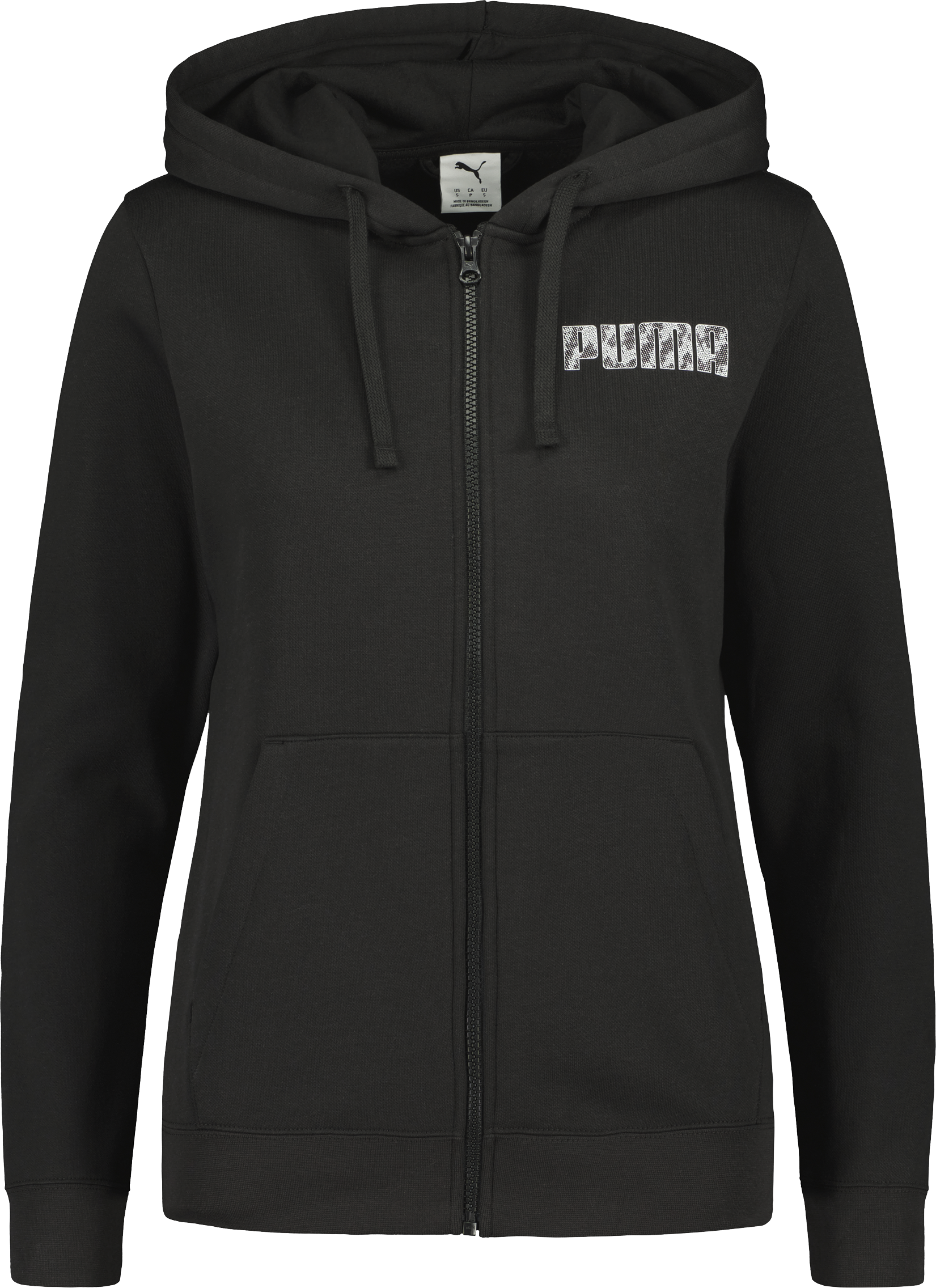 
PUMA, 
PUMA SMALL LOGO FULL-ZIP HOODIE FL, 
Detail 1
