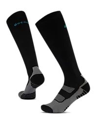 Compression Wool Sock - Black Standard Small1x1