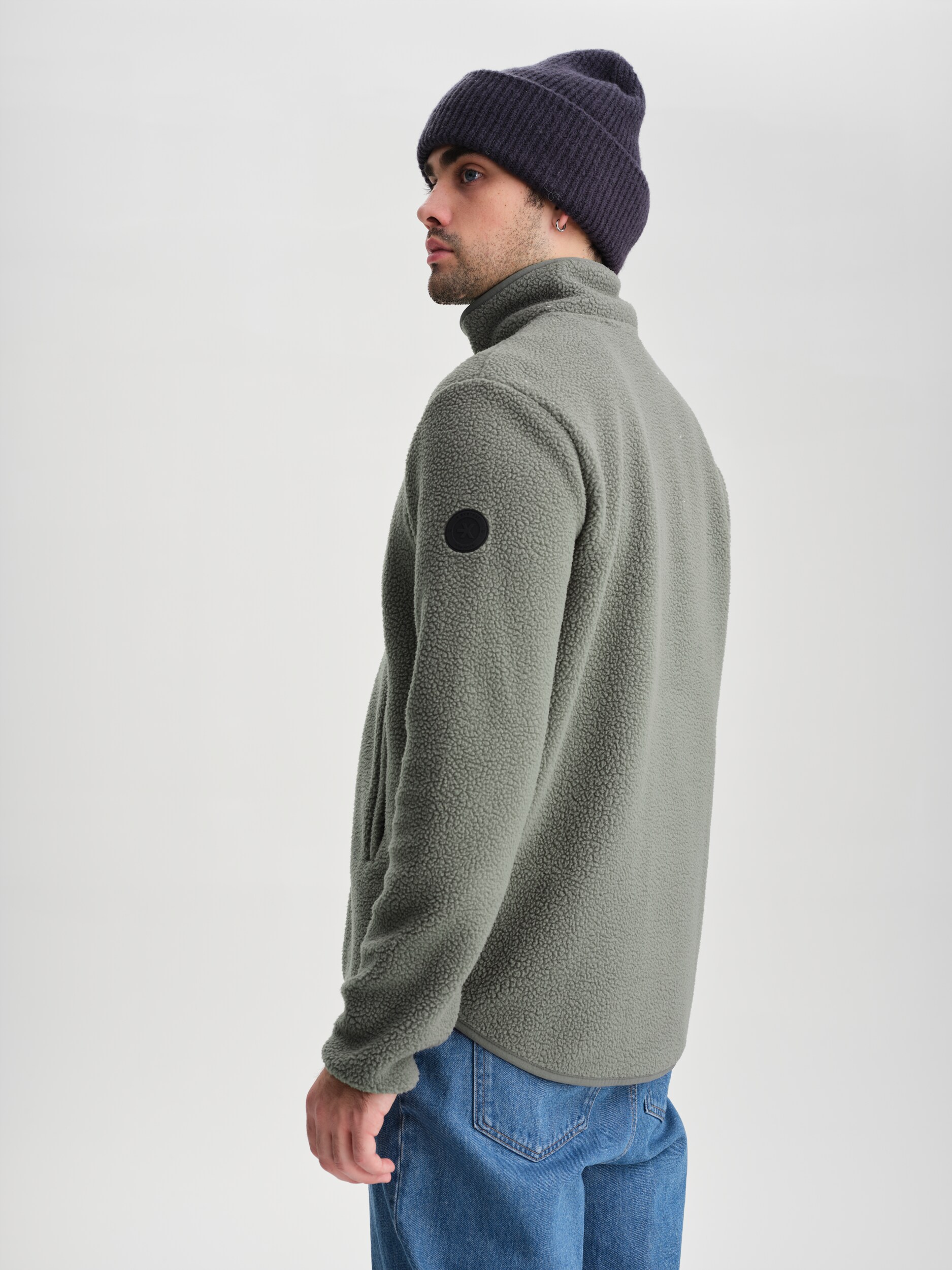 EVEREST, M Pile Zip Shirt