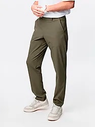 LIGHTWEIGHT TECH PANTS TAPERED - DUSTY OLIVE Model01 Small1x1
