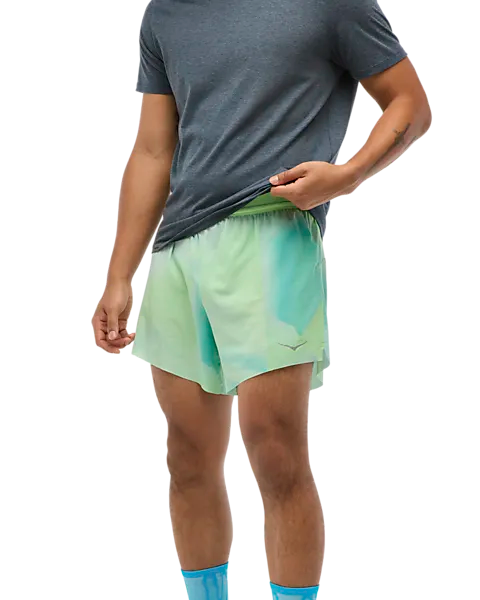 393352102102 HOKA M 5'' Short W/Brief 393352102102 HOKA M 5'' Short W/Brief Model01 Detail
