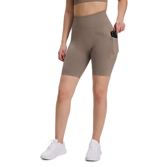 702176110101 TRIDRI  Ribbed Seamless Bike T W 702176110101 TRIDRI Ribbed Seamless Bike T W  Model01 Detail
