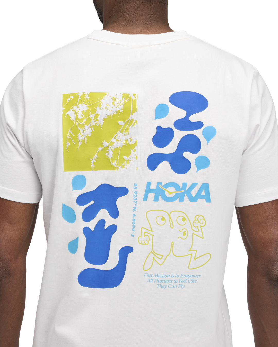 HOKA, M Hoka Collage Gpx Tee