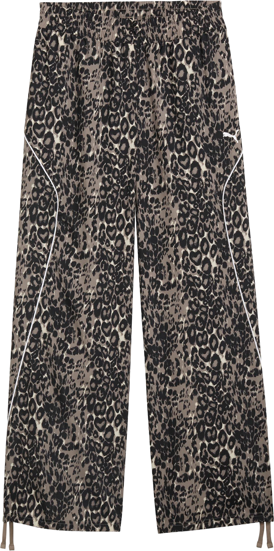 
PUMA, 
W SPORT ANIMAL RELAXED AOPWIDE LEG WOVEN PANTS, 
Detail 1
