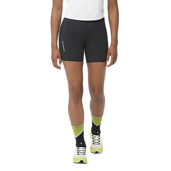 402019101101 SALOMON Sense Aero Short Tights W 402019101101 SALOMON Sense Aero Short Tights W Model01 Detail