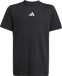 J SL TEE 160 - BLACK/WHITE Standard Small1x1