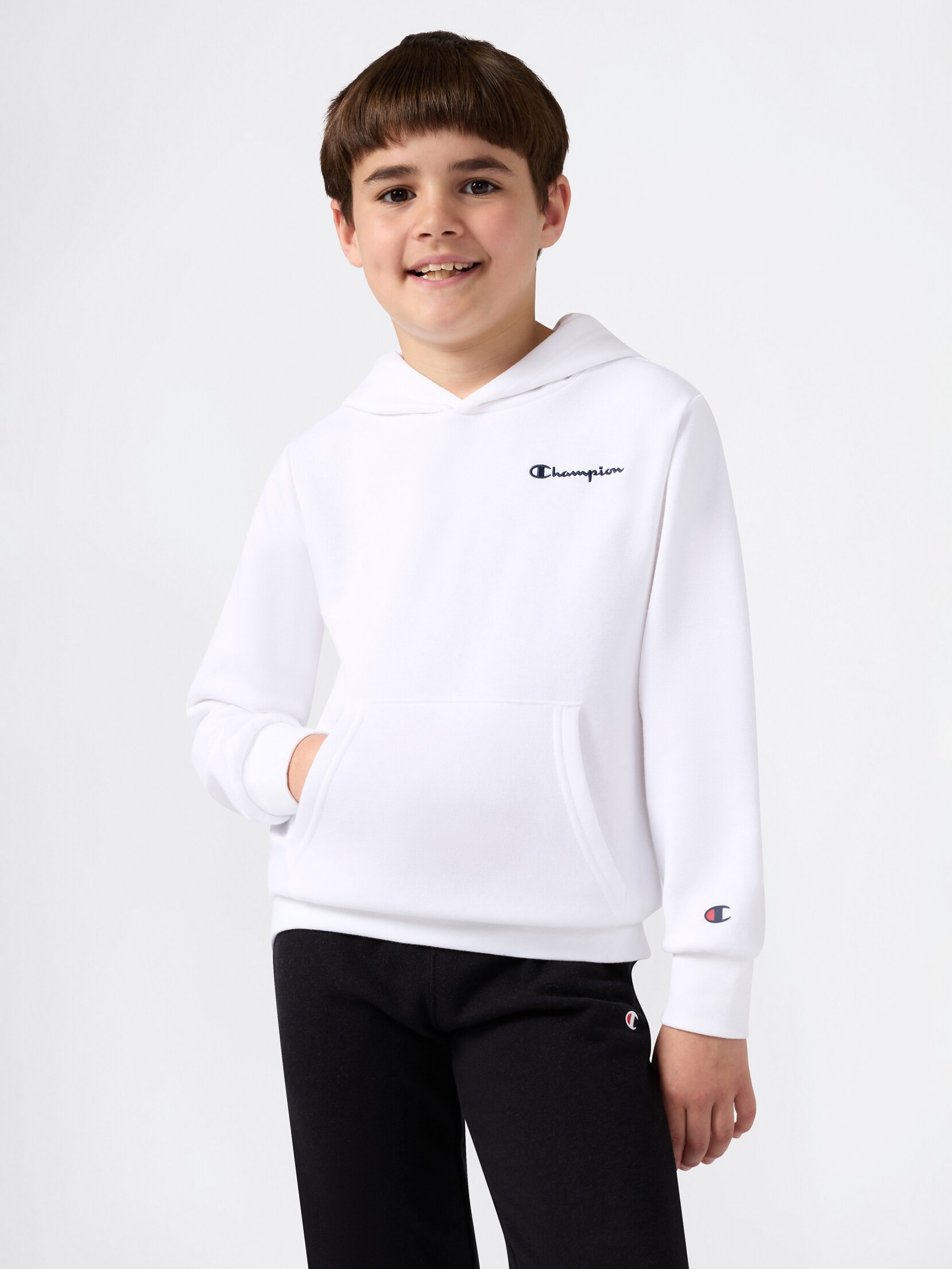 
CHAMPION, 
J Hooded Sweatshirt, 
Detail 1
