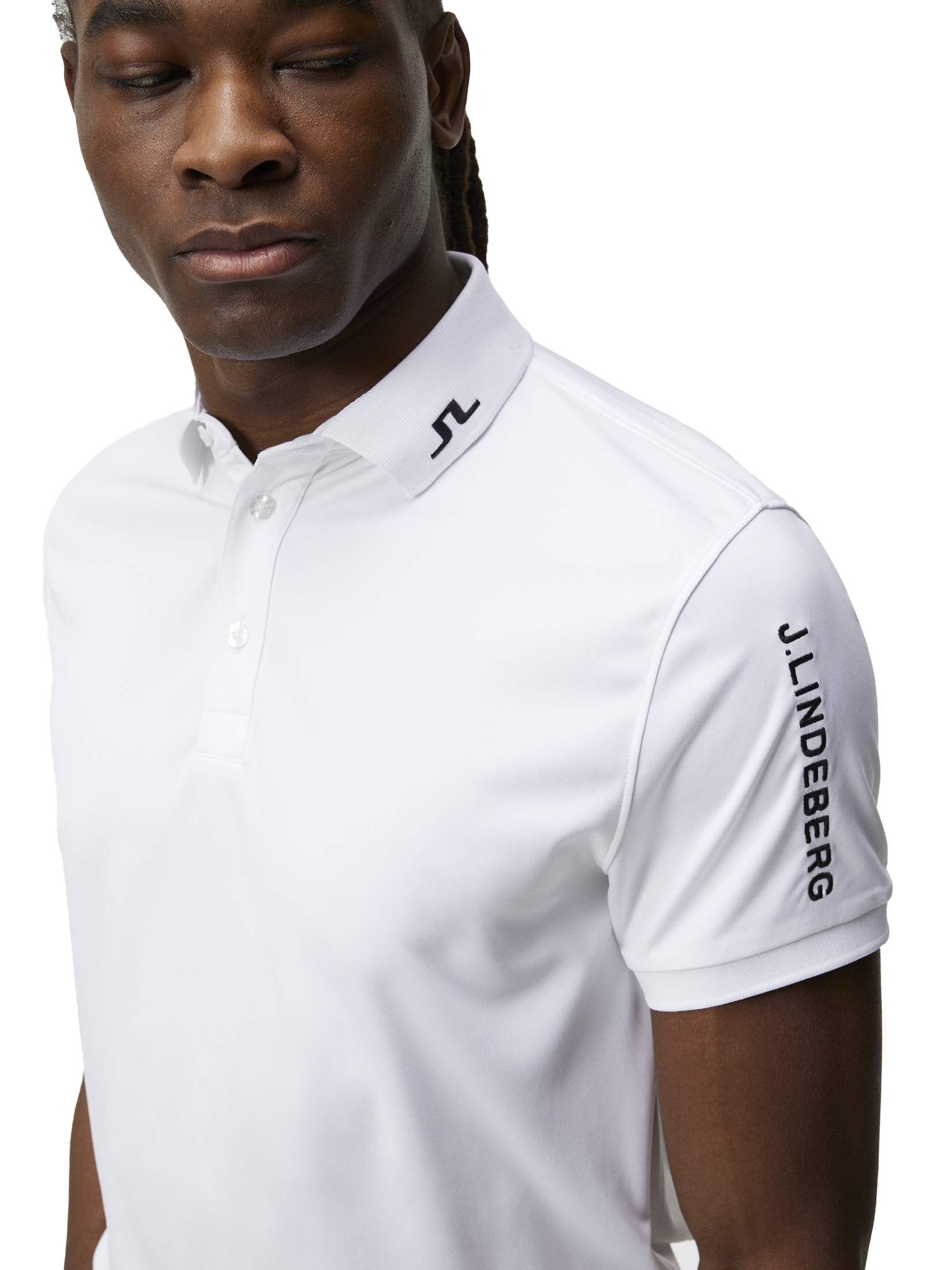 J LINDEBERG, M Tour Tech Reg Fit Golf Polo
