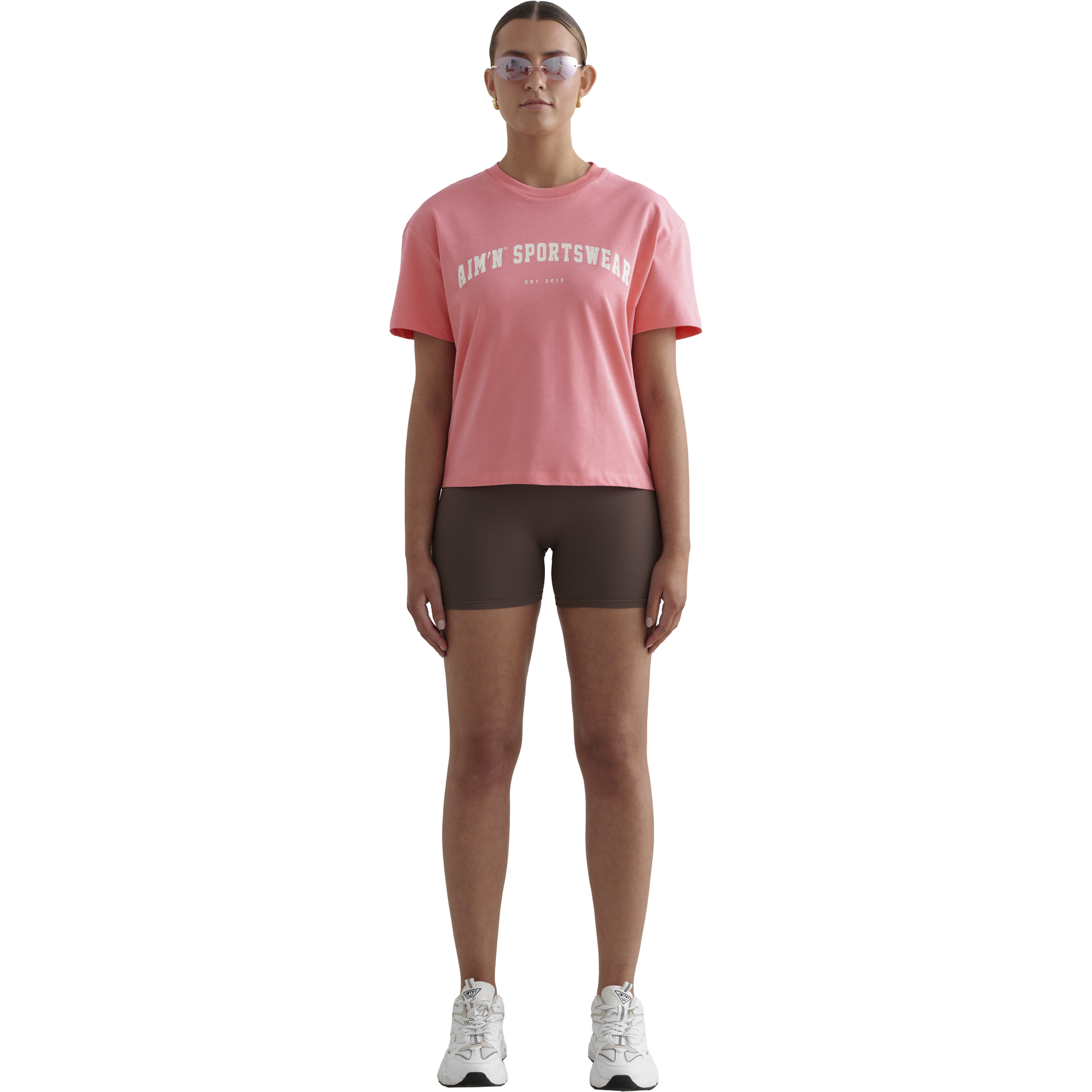 AIM&acute;N, W Varsity Boxy T-shirt