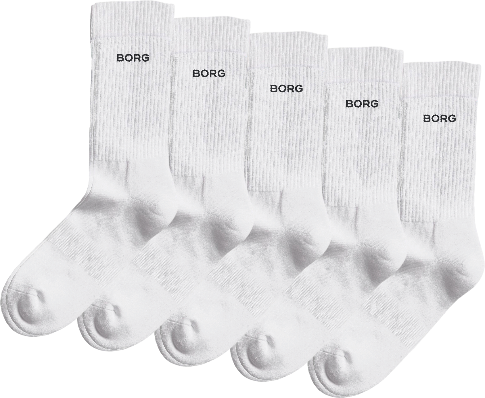 
BJ&Ouml;RN BORG, 
U ESSENTIAL CREW SOCK 5P, 
Detail 1
