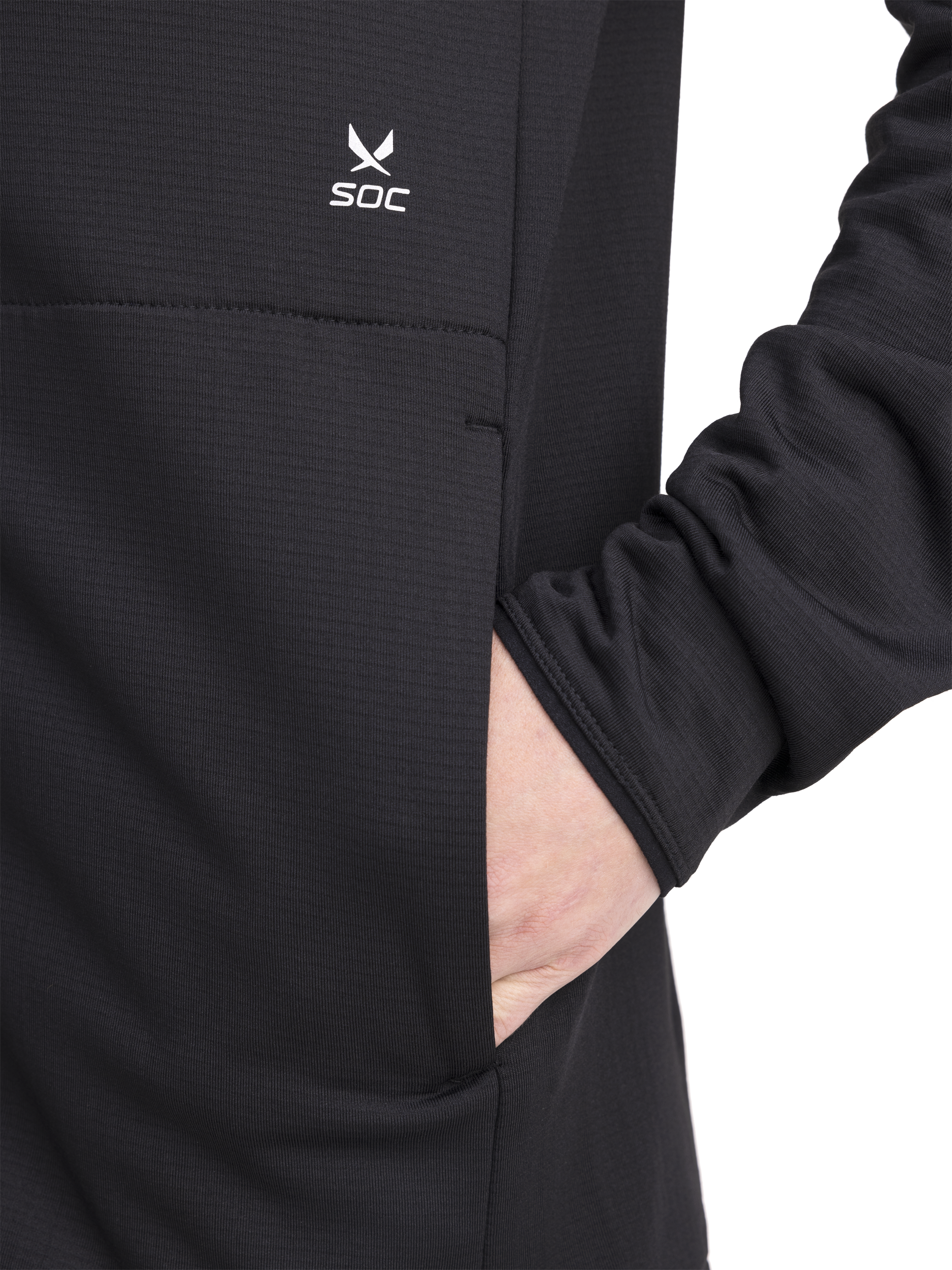 SOC, M Run Warm Up Full Zip