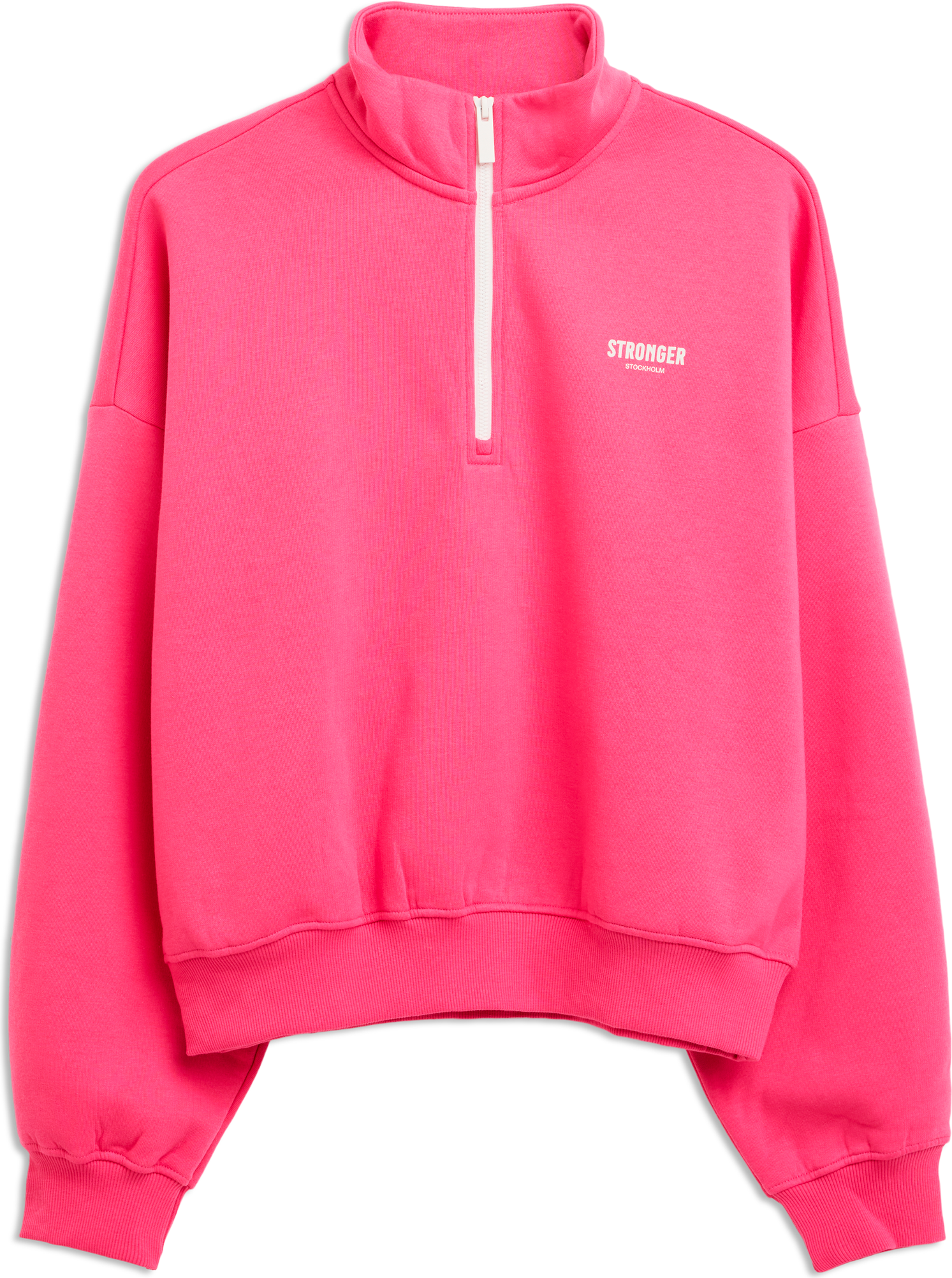 STRONGER, W Half-Zip Sweatshirt