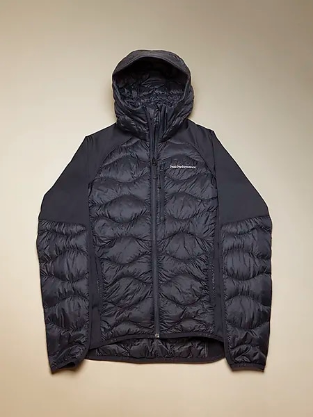 401714101101 PEAK PERFORMANCE M Helium Down Hybrid Hood 401714101101 PEAK PERFORMANCE M Helium Down Hybrid Hood Model01 Detail