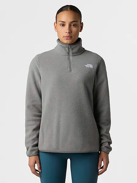 THE NORTH FACE Флисовая куртка W Glacier на молнии 1/4