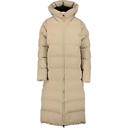 Juneau Coat, Pitkä Talvitakki, Naisten - Soft Beige Standard Small1x1