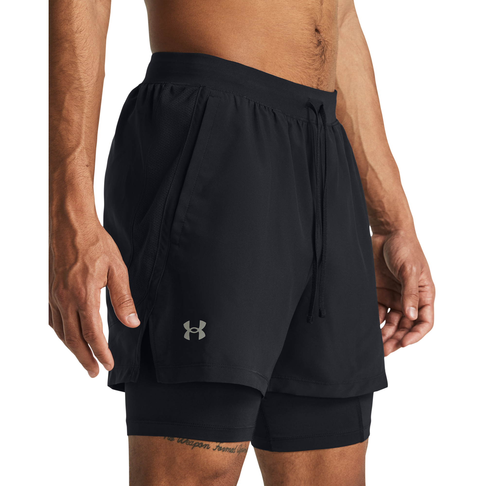 UNDER ARMOUR, M Launch 5" 2-In1 Shorts