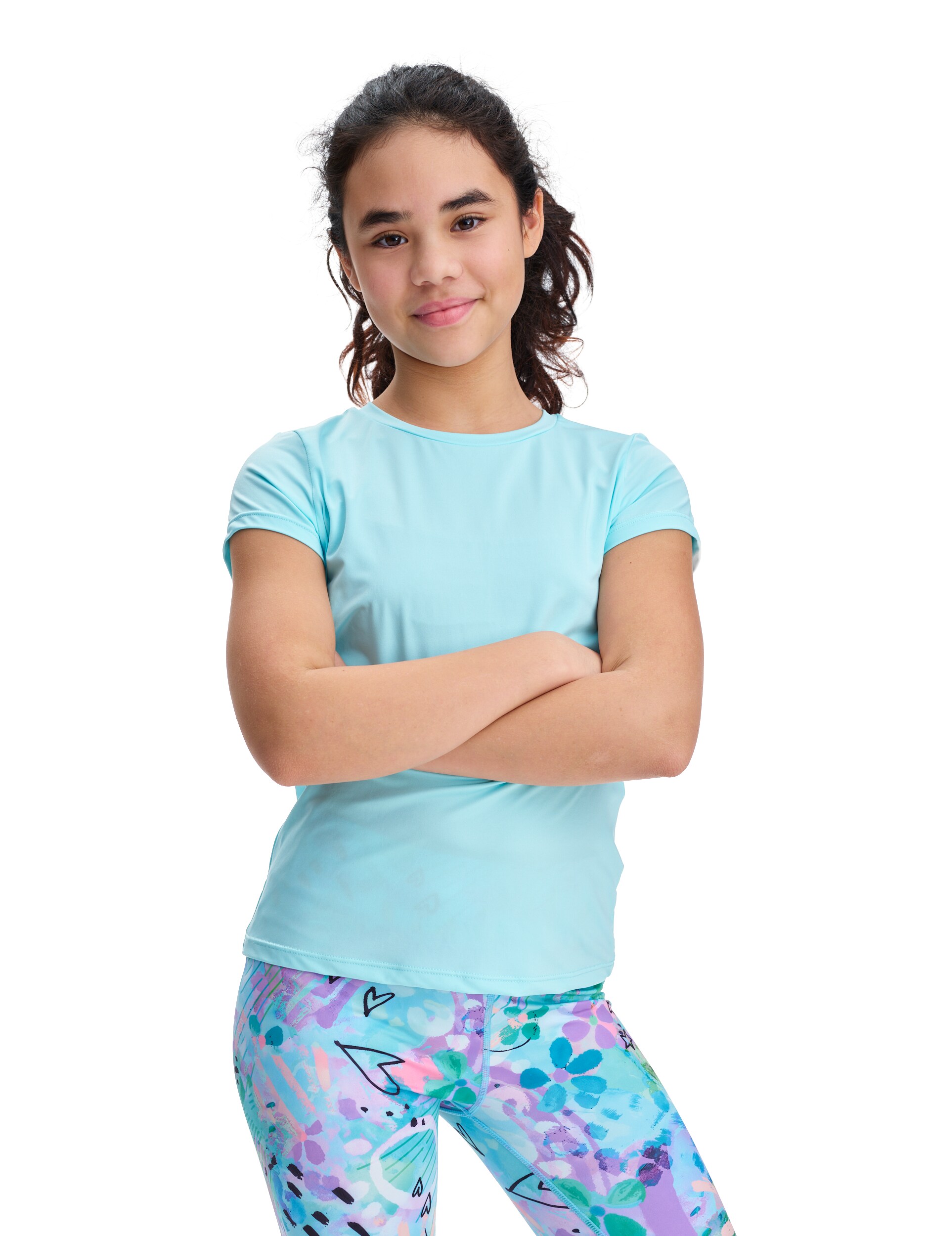 
ICONIC, 
Active Tee Jr, 
Detail 1
