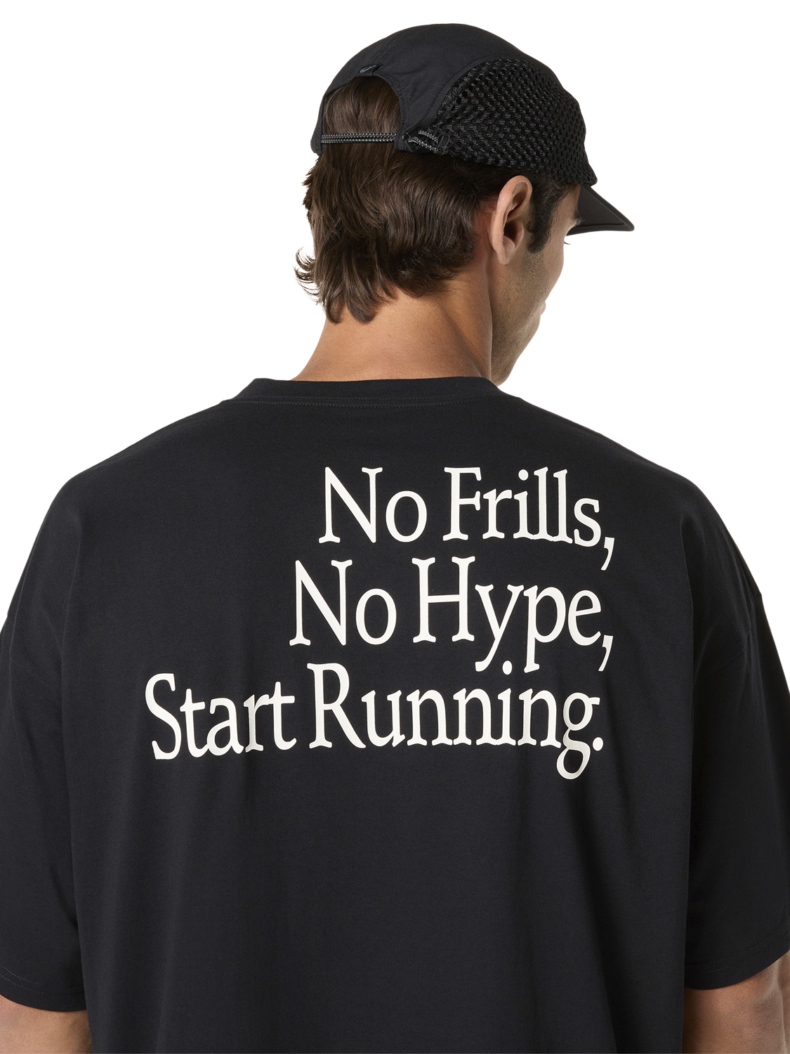 ASICS, M RUNNER MESSAGE GR TEE