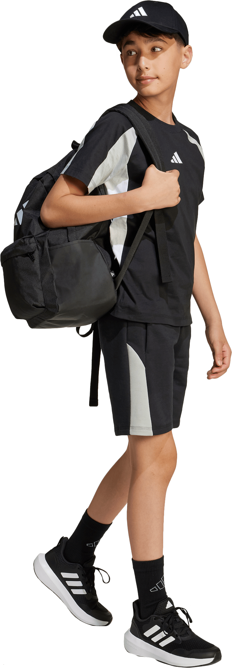 ADIDAS, J COLORBLOCK T-SHIRT