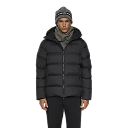 M Barek Padded Jacket - Black Model01 Small1x1