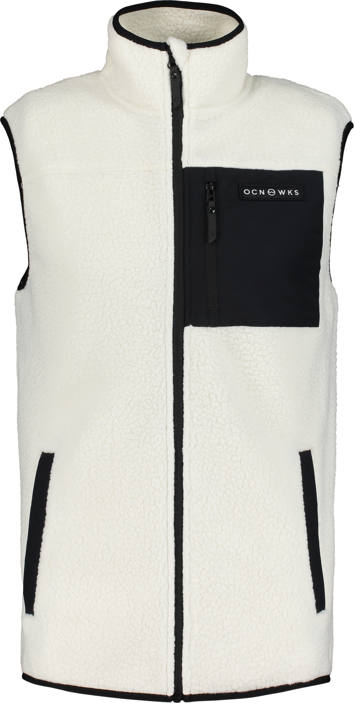 
OCEAN WORKS, 
Pile Zip Vest M, 
Detail 1
