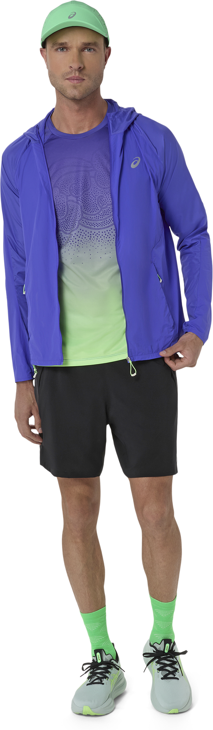 ASICS, M Road Packable Jacket