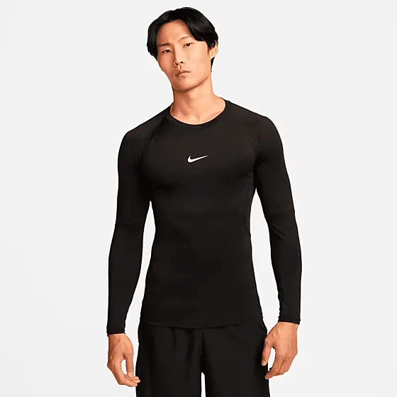 386993101102 NIKE M Np Df Tight Top Ls 386993101102 NIKE M Np Df Tight Top Ls Model01 Detail