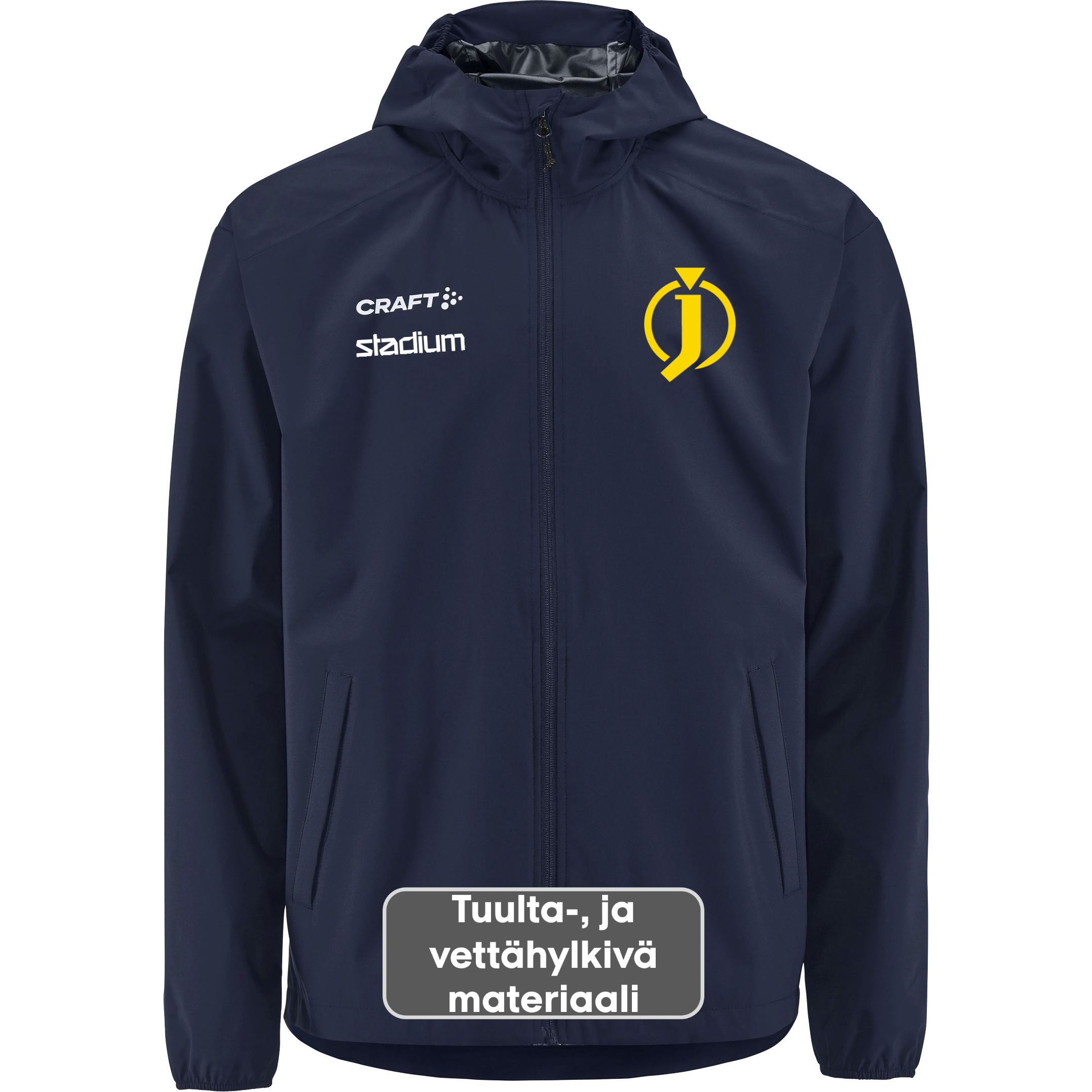 
CRAFT, 
SQUAD GO WEATHER JACKET, 
Detail 1
