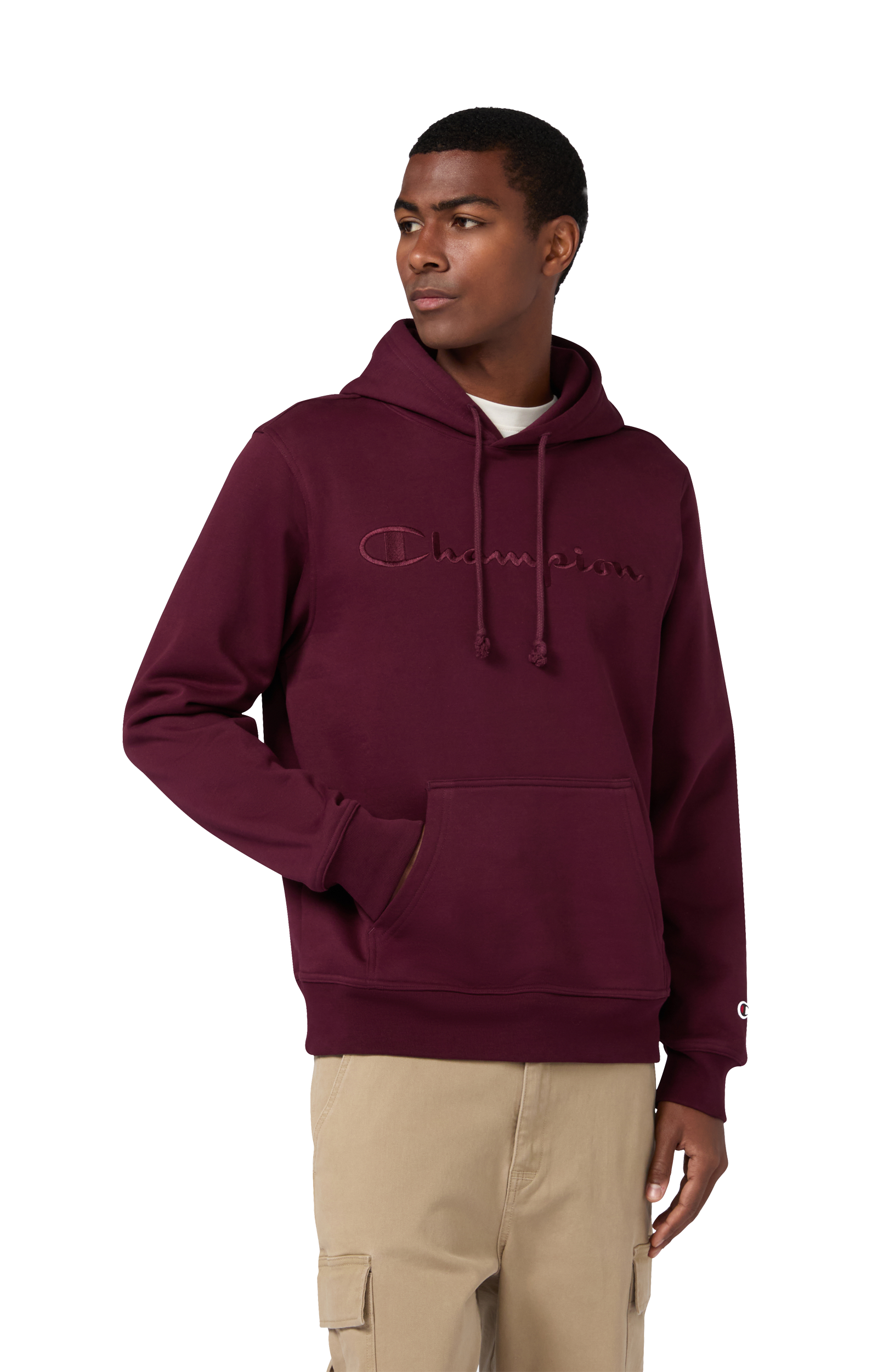 
CHAMPION, 
M Tonal Big Logo Hoodie, 
Detail 1
