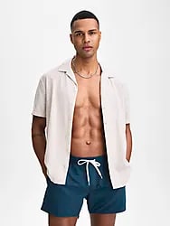 M BEACH SHORTS - DK PETROL Model01 Small1x1