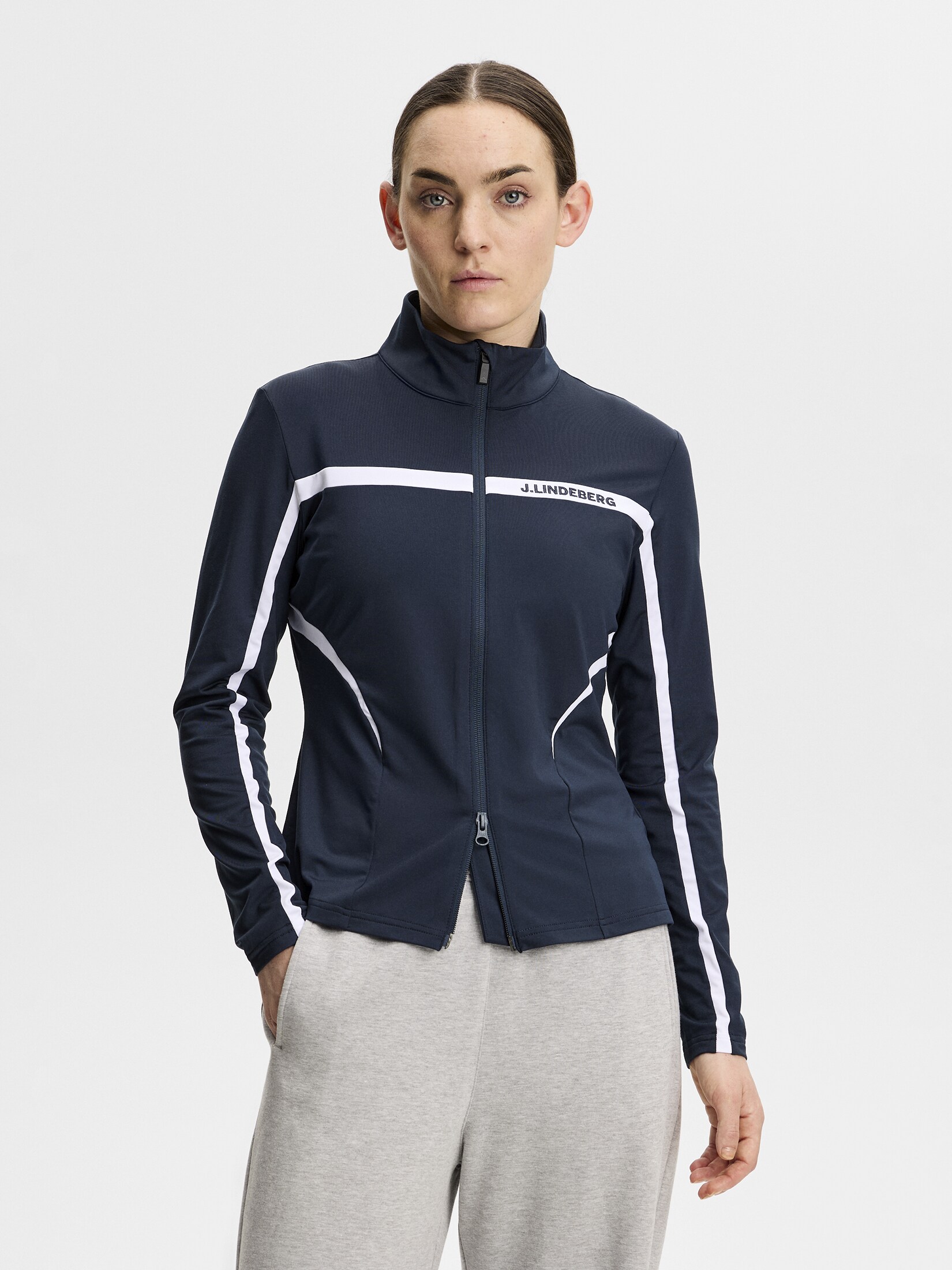 
J LINDEBERG, 
JANICE MID LAYER, 
Detail 1
