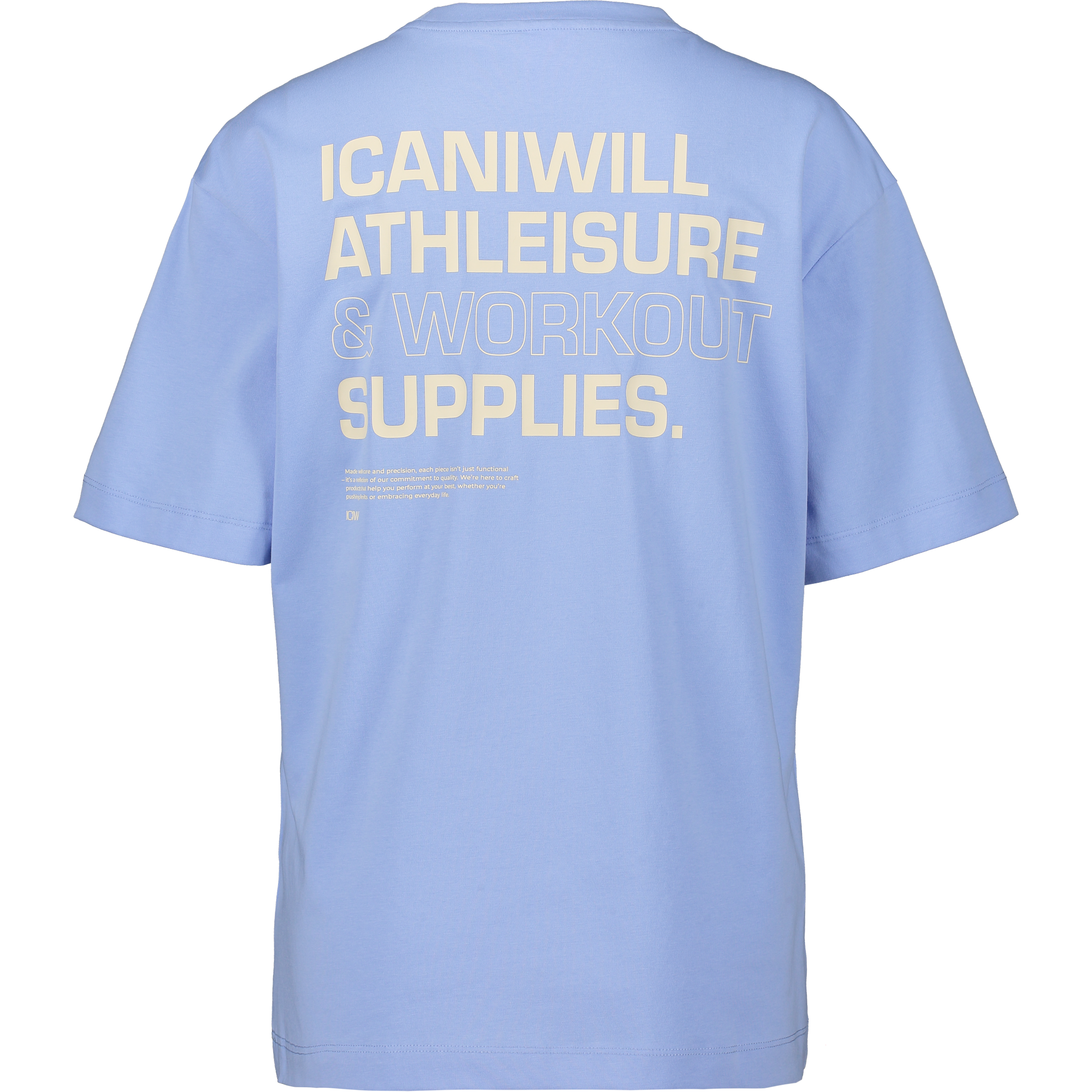 ICANIWILL, W Everyday Cotton T-Shirt Print