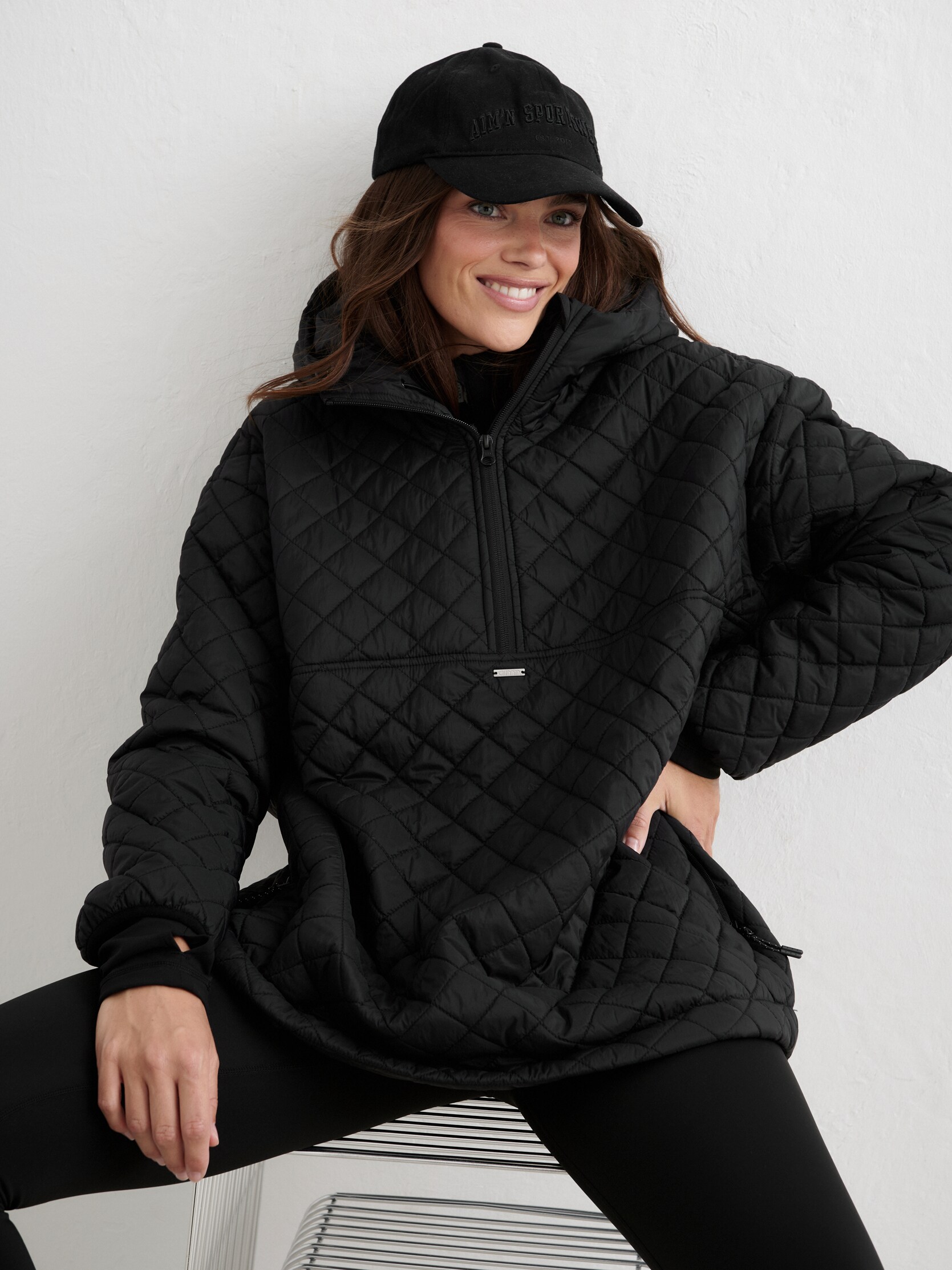 AIM&acute;N, W QUILTED ANORAK