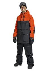 M Essential Anorak - Orange Model01 Small1x1