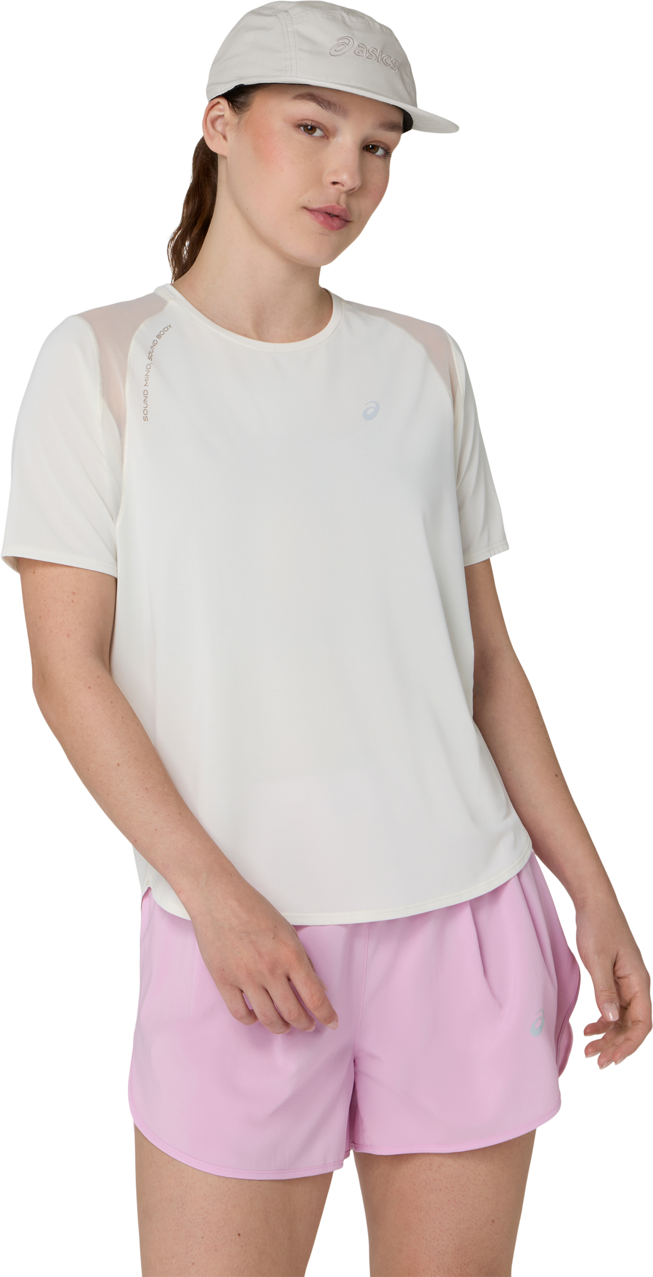 
ASICS, 
W ROAD SS TOP, 
Detail 1

