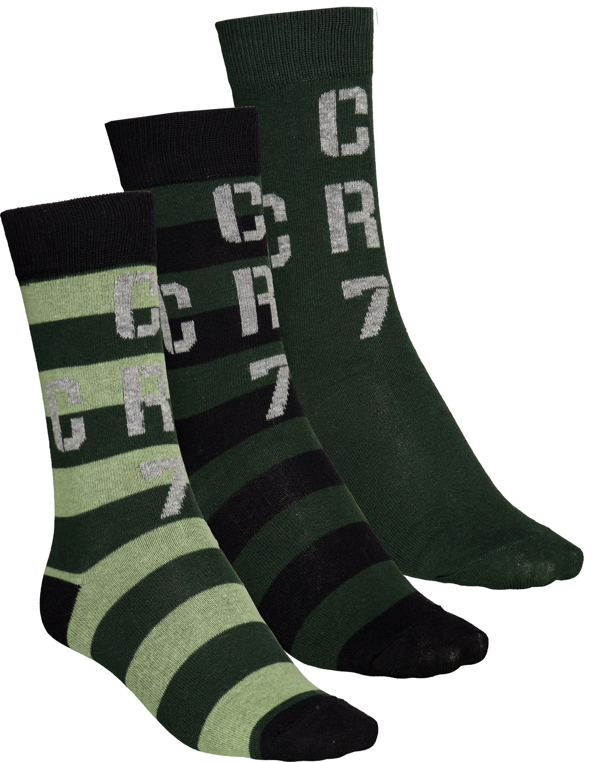 
CR7, 
Ronaldo Socks 3p Jr, 
Detail 1
