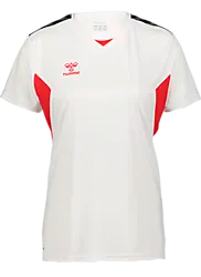 Authentic Pl Jersey Ss W - White/True Red Standard Small1x1