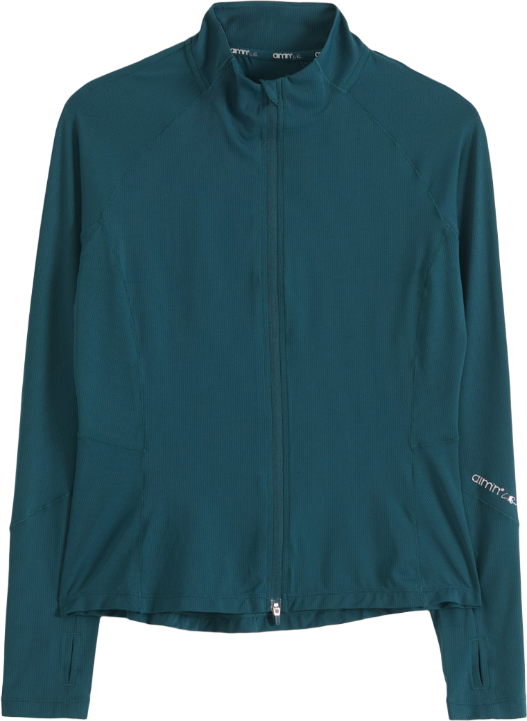AIM&acute;N, W RUNNING ZIP LONG SLEEVE